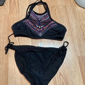 Op swim bikini embroidered‎ medium large
